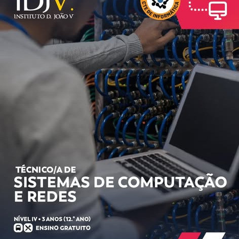 Oferta Formativa | 2026/2027  - Técnico de Sistemas de Computação e Redes