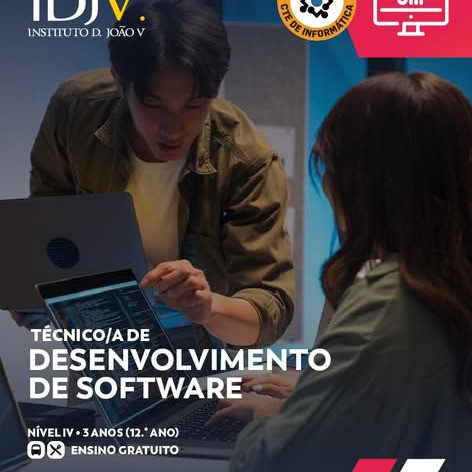 Oferta Formativa | 2026/2027 - Técnico de Desenvolvimento de Software