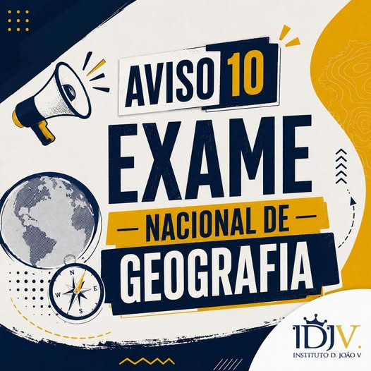 Aviso 10 - Exame Nacional de Geografia