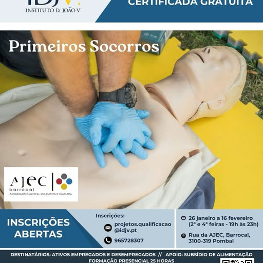 Formação Financiada em Primeiros Socorros