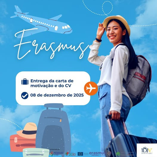 Erasmus - Inscrições Abertas