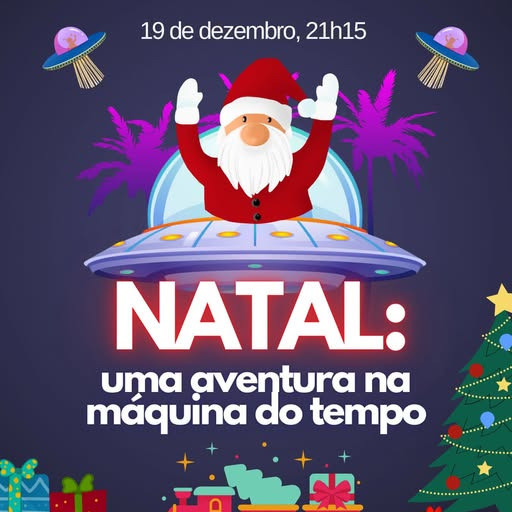Festa de Natal no IDJV - 19 dezembro, 21h15