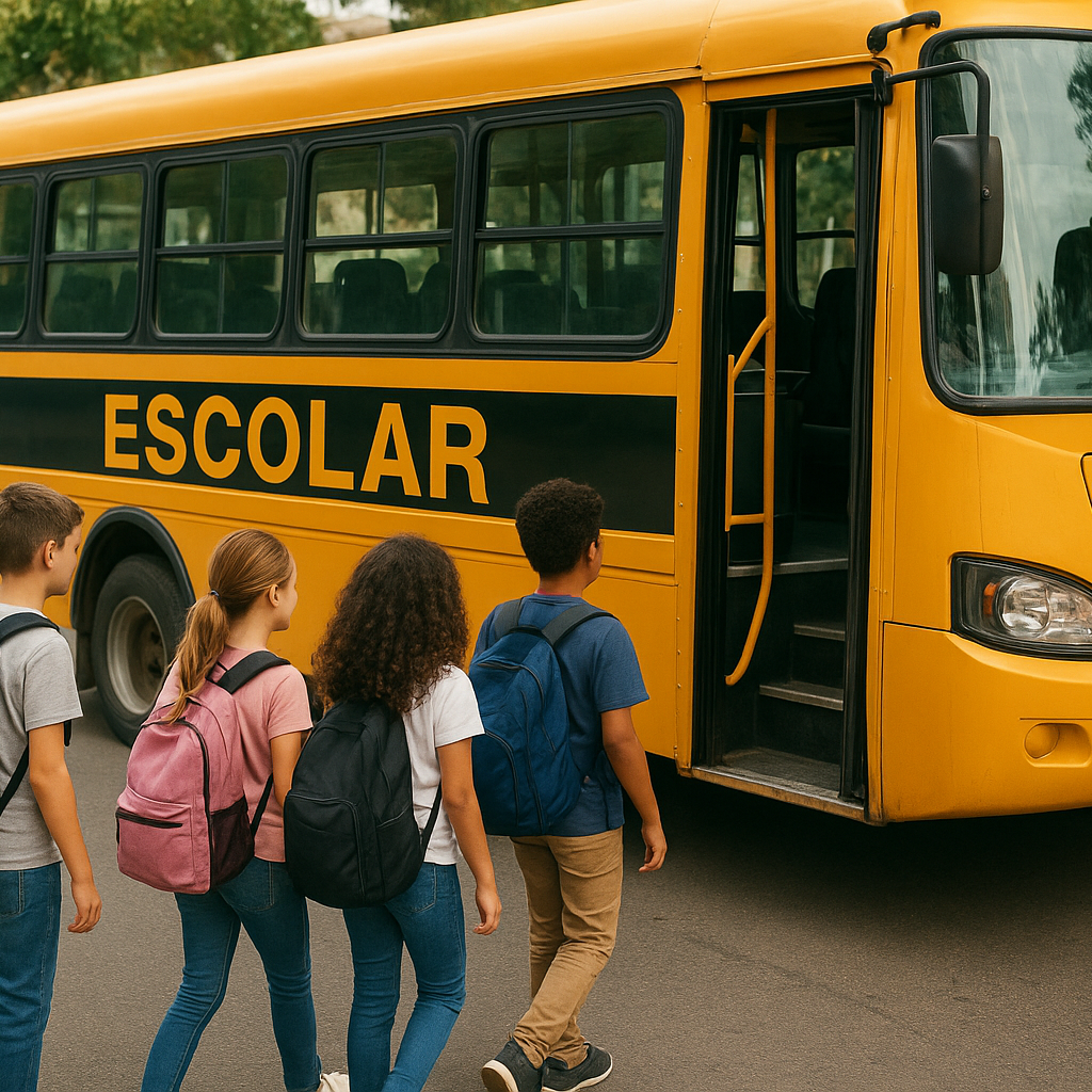 Requisição do passe para Transporte Escolar